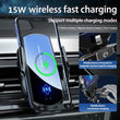 Wireless Charger Car Auto Magnetic Air Vent Phone Holder for Iphone 16 15 14 13  Xiaomi Induction Fast Charging Station