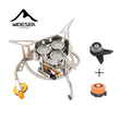 Camping Tourist Burner Big Power Gas Stove Cookware Portable Furnace Picnic Barbecue Tourism Supplies Outdoor Recreation